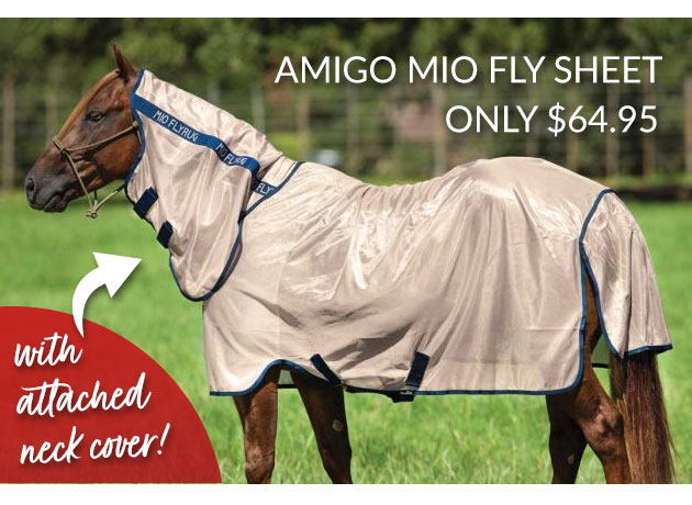 Amigo fly sheet with neck cover