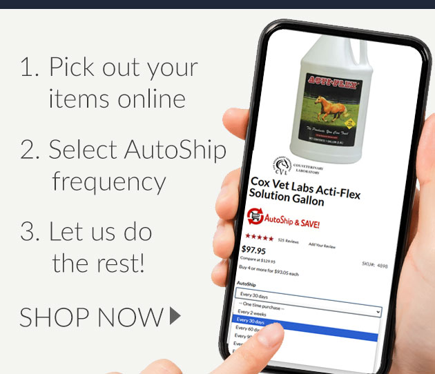 Sign up for Autoship and save