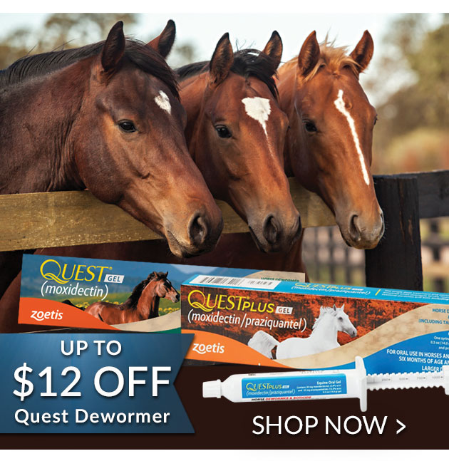 Quest dewormer deals - stock up and save up to $12 off